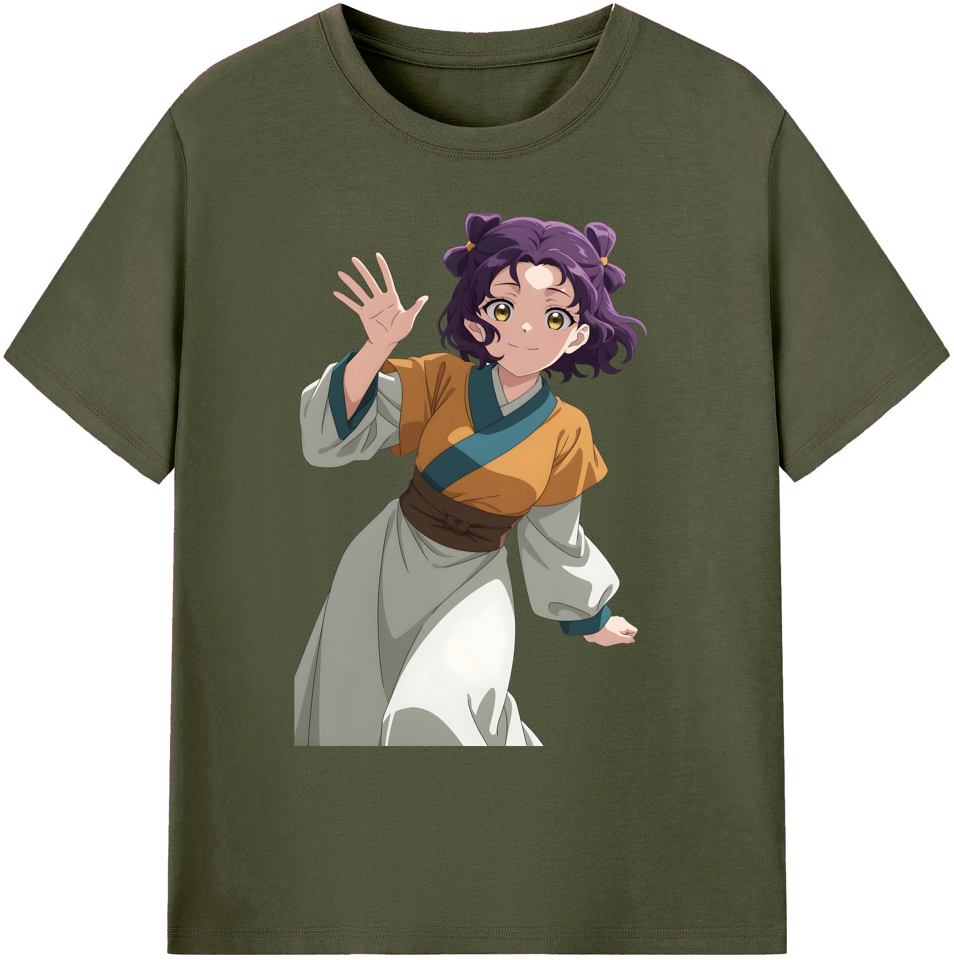 （画像用） 薬屋のひとりごと The Apothecary Diaries 綿100％ メンズ半袖Tシャツ｜肌触りやわらか＆通気性